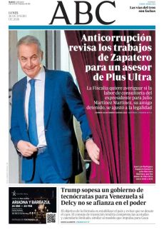 ANTICORRUPCIÓN REVISA LOS TRABAJOS DE ZAPATERO PARA UN ASESOR DE PLUS ULTRA