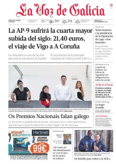 OS PREMIOS NACIONAIS FALAN GALEGO