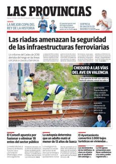 CHEQUEO A LAS VÍAS DEL AVE EN VALENCIA