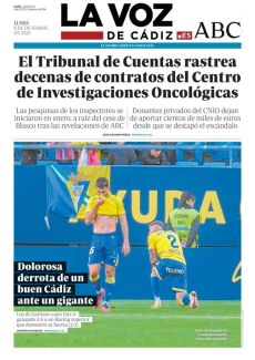 DOLOROSA DERROTA DE UN BUEN CÁDIZ ANTE UN GIGANTE