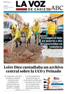 EL TEMPORAL DEJA UN MUERTO Y DOS DESAPARECIDOS EN ANDALUCÍA