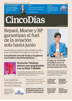 REPSOL, MOEVE Y BP GARANTIZAN EL FUEL DE LA AVIACIÓN SOLO HASTA JUNIO
