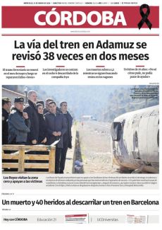 LA VÍA DEL TREN EN ADAMUZ SE REVISÓ 38 VECES EN DOS MESES