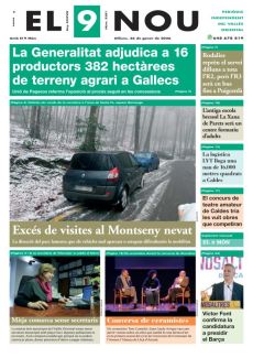 EXCÉS DE VISITES AL MONTSENY NEVAT