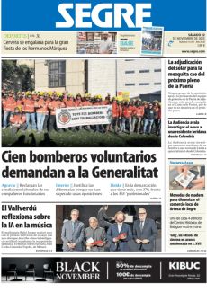 CIEN BOMBEROS VOLUNTARIOS DEMANDAN A LA GENERALITAT