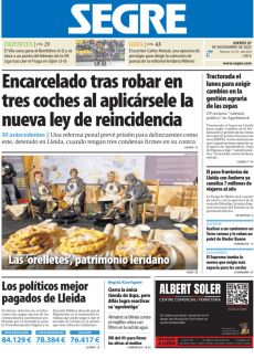 LAS ‘ORELLETES’, PATRIMONIO LERIDANO