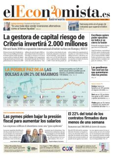 LA POSIBLE PAZ DEJA LAS BOLSAS A UN 2% DE MÁXIMOS
