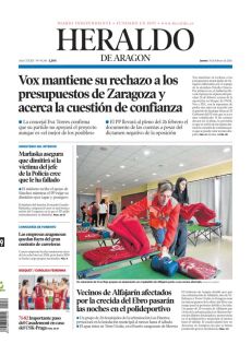 VECINOS DE ALFAJARÍN AFECTADOS POR LA CRECIDA DEL EBRO PASARÁN LAS NOCHES EN EL POLIDEPORTIVO