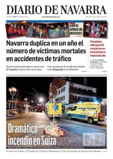 DRAMÁTICO INCENDIO EN SUIZA