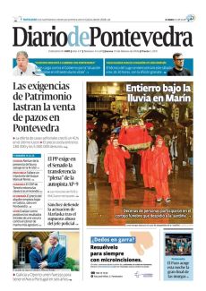 ENTIERRO BAJO LA LLUVIA EN MARÍN