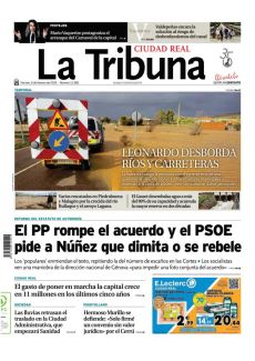 LEONARDO DESBORDA RÍOS Y CARRETERAS