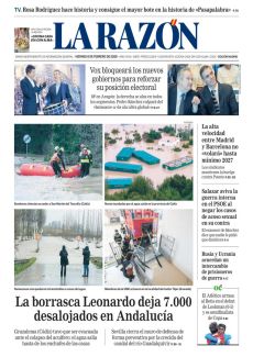 LA BORRASCA LEONARDO DEJA 7.000 DESALOJADOS EN ANDALUCÍA