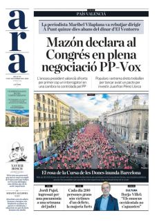 EL ROSA DE LA CURSA DE LES DONES INUNDA BARCELONA