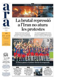 LA BRUTAL REPRESSIÓ A L’IRAN NO ATURA LES PROTESTES