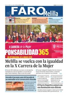 MELILLA CORRE POR LA IGUALDAD Y LA CORRESPONSABILIDAD ESTE 8M