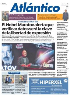 VIGO GLOBAL SUMMIT 2025 EL NOBEL MURATOV ALERTA QUE VERIFICAR DATOS SERÁ LA CLAVE DE LA LIBERTAD DE EXPRESIÓN