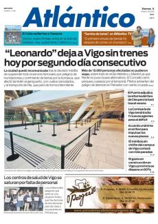 “LEONARDO” DEJA A VIGO SIN TRENES HOY POR SEGUNDO DÍA CONSECUTIVO