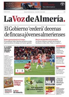 EL ALMERÍA CAE TRAS UNA MALA 2ª PARTE