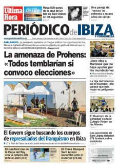 EL GOVERN SIGUE BUSCANDO LOS CUERPOS DE REPRESALIADOS DEL FRANQUISMO EN IBIZA
