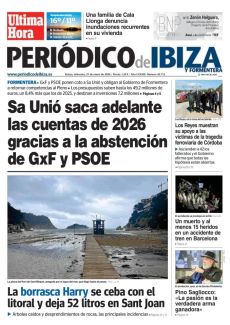 LA BORRASCA HARRY SE CEBA CON EL LITORAL Y DEJA 52 LITROS EN SANT JOAN