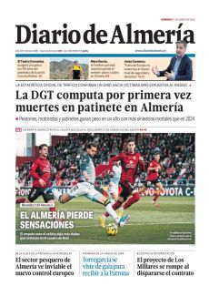 EL ALMERÍA PIERDE SENSACIONES