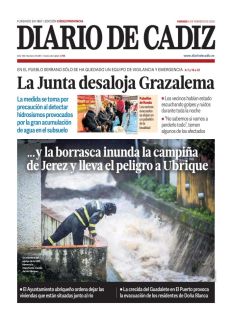 ...Y LA BORRASCA INUNDA LA CAMPIÑA DE JEREZ Y LLEVA EL PELIGRO A UBRIQUE