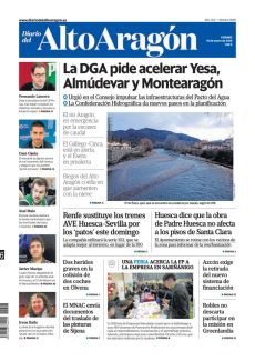 LA DGA PIDE ACELERAR YESA, ALMÚDEVAR Y MONTEARAGÓN