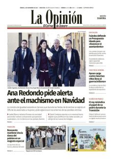 ANA REDONDO PIDE ALERTA ANTE EL MACHISMO EN NAVIDAD