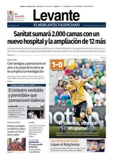 EL VALENCIA, OTRA VEZ EN APUROS